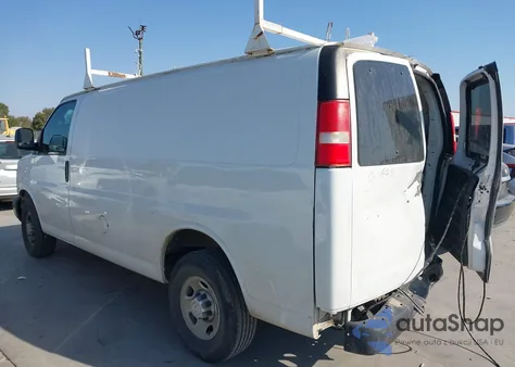 2016 Chevrolet Express 2500 Work Van из США, поврежденный, VIN 1GCWGAFF7G1219940